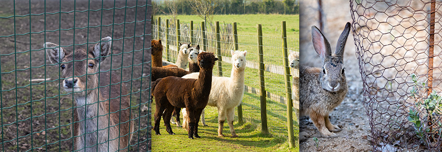 Sheep & Goat Fence 4"x4" Woven Mesh 48"X330'