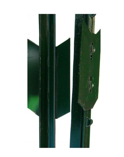 POST STUDDED STEEL "T" GREEN 5' (SKU: PPST05)