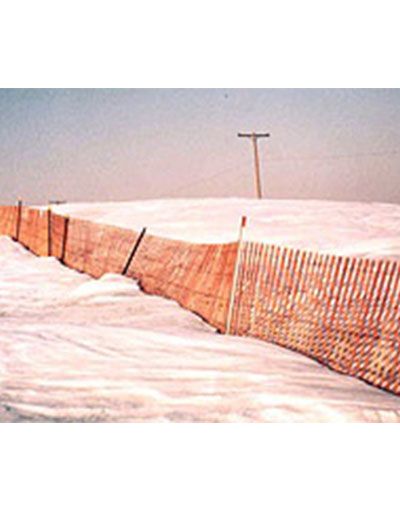 SNOW FENCE WOOD, ASPEN RED OXIDE STAINED 48"X50' ROLL (SKU: SFWD4850RED-K)