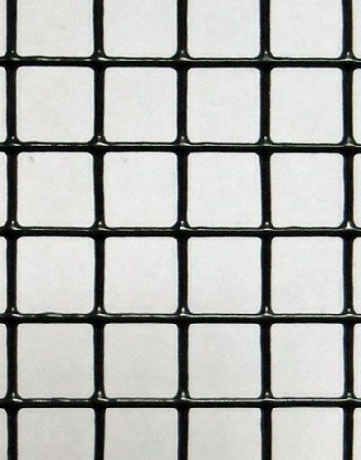  Welded Wire Mesh, VC, 19 gauge, 1/2"x1/2" mesh, 24"x100' - Black (SKU: HCVC248B)